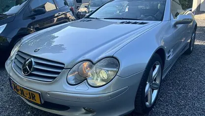 Grijs Occasion 2002 Mercedes SL500 Cabriolet | € 16.999 (Eerlijke prijs)