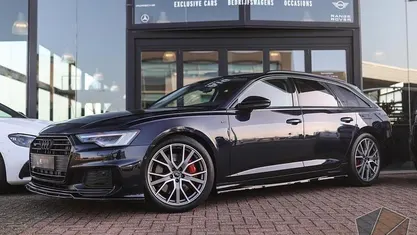 Occasion Audi A6 Competition 368 PK (270 kW) 2021 Blauw Stationwagen