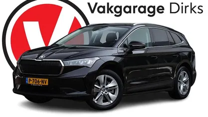 Zwart Occasion 2022 Skoda Enyaq iV SUV | € 27.089 (Eerlijke prijs)