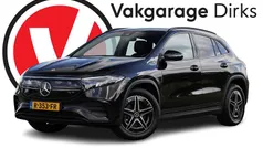 Zwart Gebruikt 2022 Mercedes EQA250 AMG line SUV | € 30.939 (Super prijs)