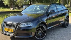 Zwart Gebruikt 2010 Audi A3 Sportback Ambition Hatchback | € 3.395 (Super prijs)