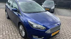 Blauw Gebruikt 2018 Ford Focus Titanium Stationwagen | € 9.499 (Eerlijke prijs)
