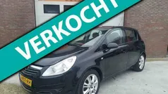 Zwart Gebruikt 2008 Opel Corsa Enjoy Hatchback | € 2.995 (Goede deal)