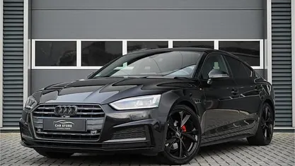 Zwart Gebruikt 2018 Audi A5 Sportback S-Line Hatchback | € 24.950 (Eerlijke prijs)