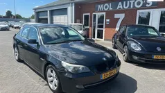Zwart Gebruikt 2008 BMW 520 Sedan | € 6.750 (Eerlijke prijs)