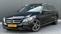 Zwart Gebruikt 2017 Mercedes C250 Avantgarde Stationwagen | € 13.995 (Super prijs)
