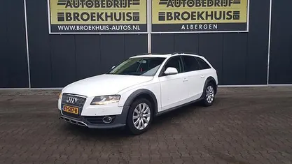 Wit Occasion 2010 Audi A4 Allroad Business Stationwagen | € 5.500 (Super prijs)
