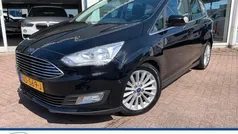 Zwart Gebruikt 2017 Ford C-MAX Titanium MPV | € 11.450 (Eerlijke prijs)