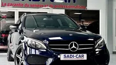 Blauw Occasion 2017 Mercedes C180 AMG line Stationwagen | € 19.990 (Eerlijke prijs)