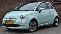Groen Gebruikt 2017 Fiat 500C Lounge Cabriolet | € 8.949 (Eerlijke prijs)