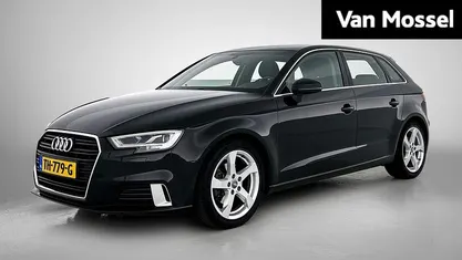 Zwart Gebruikt 2018 Audi A3 Sportback Sport Hatchback | € 17.900 (Eerlijke prijs)