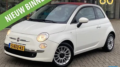 Wit Gebruikt 2013 Fiat 500C Lounge Cabriolet | € 7.950 (Eerlijke prijs)