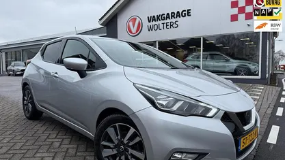 Occasion Nissan Micra N-Connecta 90 PK (66 kW) 2018 Grijs Hatchback