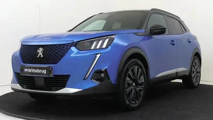 Occasion Peugeot e-2008 GT 100 kW (136 PK) 2022 Blauw SUV