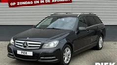 Zwart Gebruikt 2013 Mercedes C200 Avantgarde Stationwagen | € 7.499 (Super prijs)