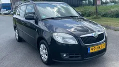 Zwart Gebruikt 2009 Skoda Fabia Ambiente Stationwagen | € 3.950 (Eerlijke prijs)
