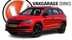Rood Gebruikt 2019 Skoda Karoq SportLine SUV | € 27.690 (Eerlijke prijs)