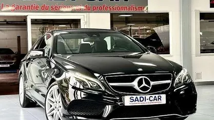 Occasion Mercedes E200 AMG line 184 PK (135 kW) 2014 Zwart Coupé