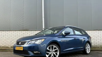 Occasion Seat Leon ST Style 125 PK (91 kW) 2014 Blauw Stationwagen