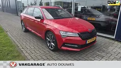 Rood Gebruikt 2020 Skoda Superb Business Line Stationwagen | € 24.900 (Eerlijke prijs)