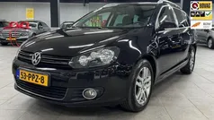 Zwart Gebruikt 2011 VW Golf VI Highline Stationwagen | € 5.495 (Goede deal)