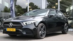 Zwart Gebruikt 2021 Mercedes A250 AMG line Hatchback | € 29.950 (Eerlijke prijs)
