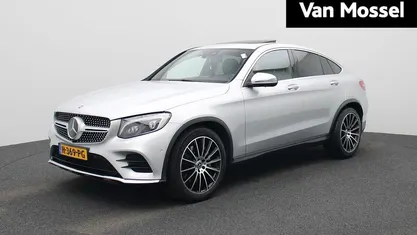 Grijs Gebruikt 2018 Mercedes GLC250 AMG line Coupé | € 39.900 (Eerlijke prijs)