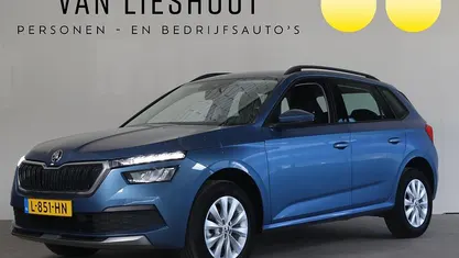 Blauw Gebruikt 2021 Skoda Kamiq Ambition SUV | € 19.650 (Eerlijke prijs)