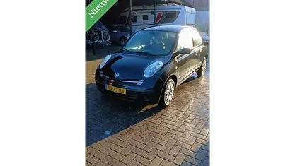 Zwart Occasion 2007 Nissan Micra Hatchback | € 2.950 (Eerlijke prijs)