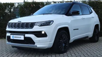 Wit Occasion 2021 Jeep Compass SUV | € 23.895 (Eerlijke prijs)