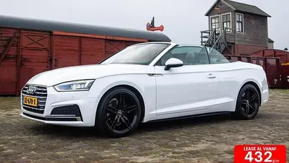 Wit Gebruikt 2018 Audi A5 Cabriolet S-Line Cabriolet | € 26.945 (Super prijs)