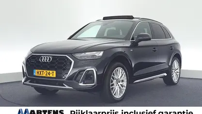 Zwart Gebruikt 2021 Audi Q5 S-Line SUV | € 37.949 (Eerlijke prijs)