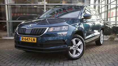 Blauw Occasion 2021 Skoda Karoq SUV | € 17.950 (Eerlijke prijs)