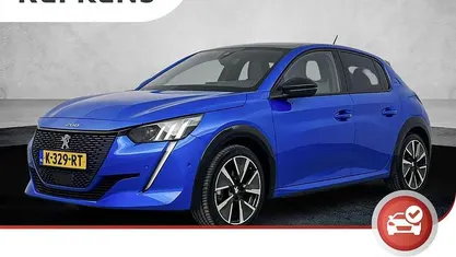 Blauw Occasion 2021 Peugeot e-208 GT Hatchback | € 14.925 (Eerlijke prijs)