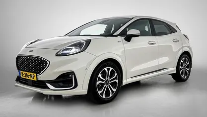 Licht wit metallic Occasion 2020 Ford Puma ST-Line X SUV | € 16.850 (Eerlijke prijs)