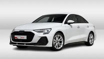 Wit, metallic lak Gebruikt 2024 Audi A3 S-Line Sedan | € 34.950 (Eerlijke prijs)