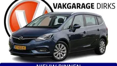 Blauw, metallic lak Gebruikt 2016 Opel Zafira Innovation MPV | € 13.940 (Eerlijke prijs)