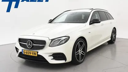 Occasion Mercedes E53 AMG Premium Plus 436 PK (320 kW) 2019 Wit Stationwagen