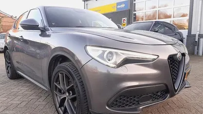 Occasion Alfa Romeo Stelvio Tech Edition 201 PK (147 kW) 2019 Grijs (metallic) SUV