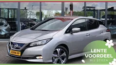 Silver grey metallic (grijs metallic) Gebruikt 2020 Nissan Leaf N-Connecta Hatchback | € 12.949 (Super prijs)