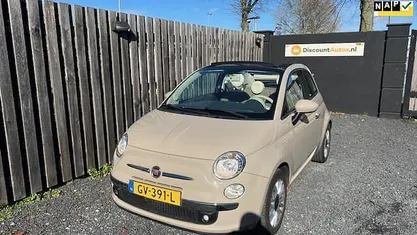 Occasion Fiat 500C Lounge 69 PK (50 kW) 2015 Bruin Cabriolet