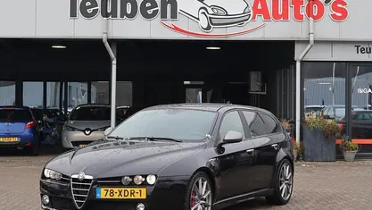 Zwart Occasion 2012 Alfa Romeo 159 Distinctive Stationwagen | € 6.985 (Super prijs)