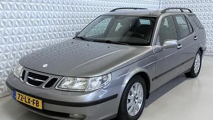 Grijs (metallic) Occasion 2003 Saab 9-5 Linear Stationwagen | € 2.499 (Eerlijke prijs)