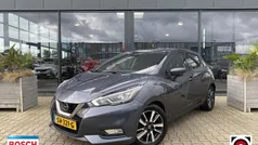 Grijs, metallic lak Gebruikt 2018 Nissan Micra N-Connecta Hatchback | € 8.800 (Eerlijke prijs)