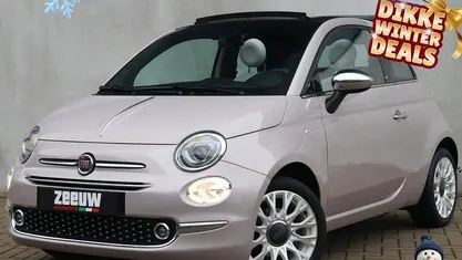 Roze Gebruikt 2020 Fiat 500C Star Cabriolet | € 15.450 (Eerlijke prijs)