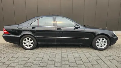 Zwart Gebruikt 2002 Mercedes S320 Sedan | € 6.999 (Eerlijke prijs)