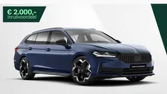 Blauw Nieuw 2024 Skoda Superb Business Line Stationwagen | € 52.620 (Eerlijke prijs)