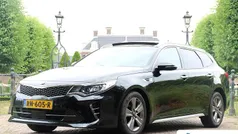 Zwart Gebruikt 2018 Kia Optima GT-Line Stationwagen | € 18.895 (Eerlijke prijs)