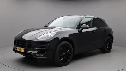 Zwart Occasion 2016 Porsche Macan Turbo SUV | € 34.950 (Super prijs)