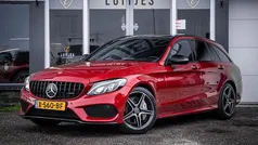 Rood (metallic) Gebruikt 2017 Mercedes C43 AMG AMG Stationwagen | € 29.900 (Super prijs)